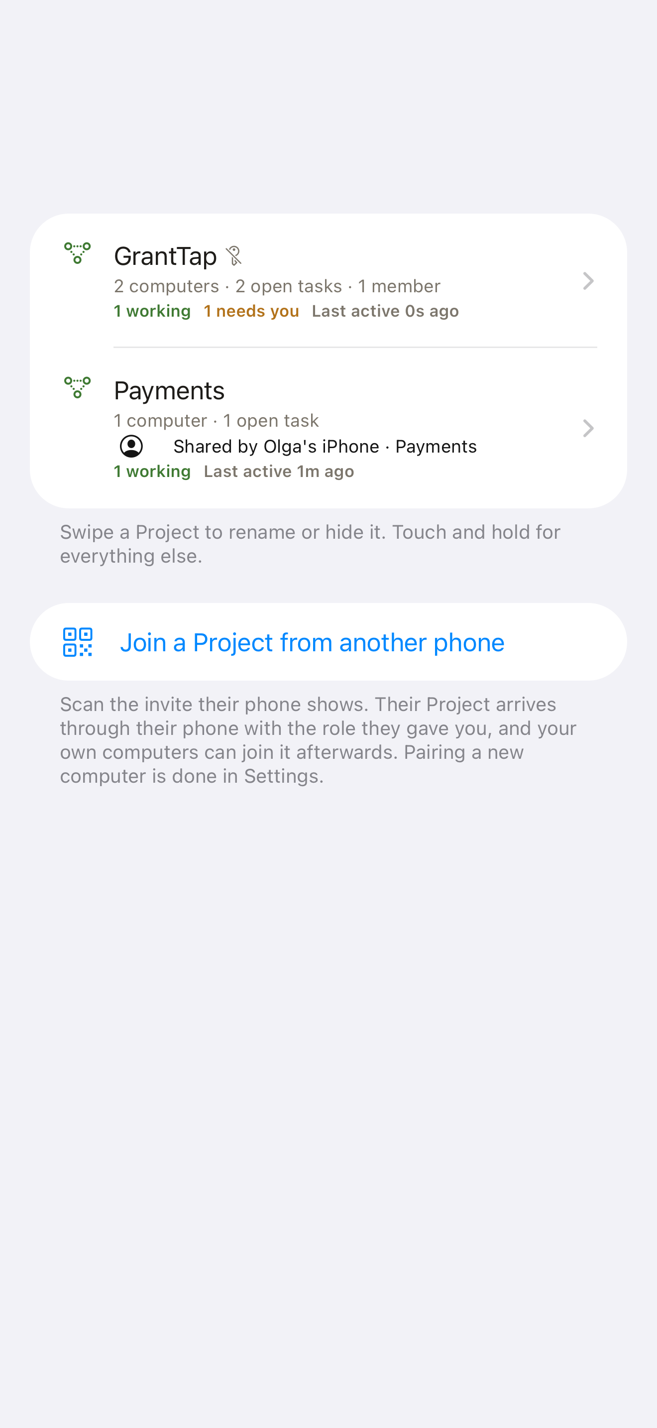 GrantTap Projects
